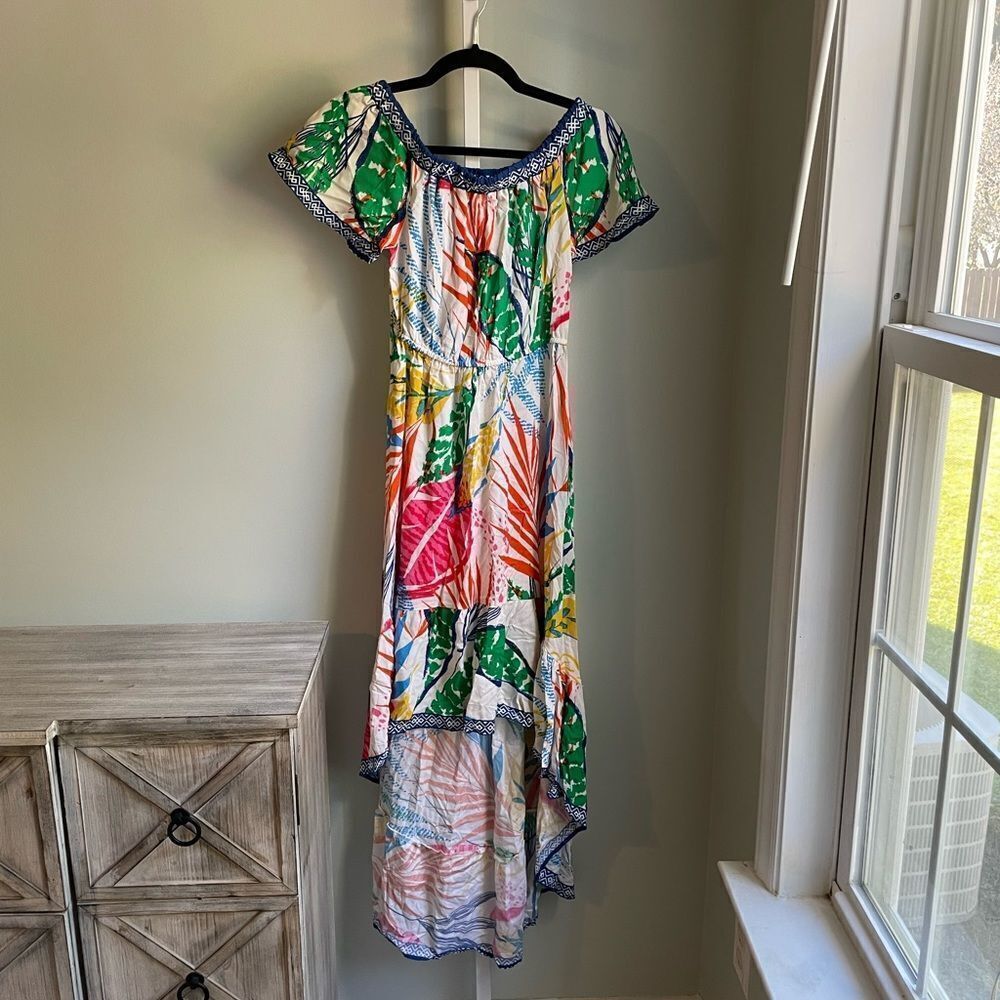 Flying Tomato Multicolor Hi-Lo Dress